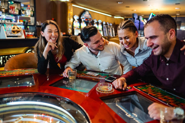 bet77 live-dealer studio with real dealer and multi-camera broadcast setup